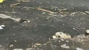 Degrado spiaggia Salerno