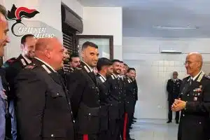 generale la gala visita carabinieri sala consilina sapri