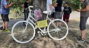 salerno mimmo campanile morto incidente targa ghost bike