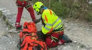 positano malore sentiero degli dei escursionista soccorso