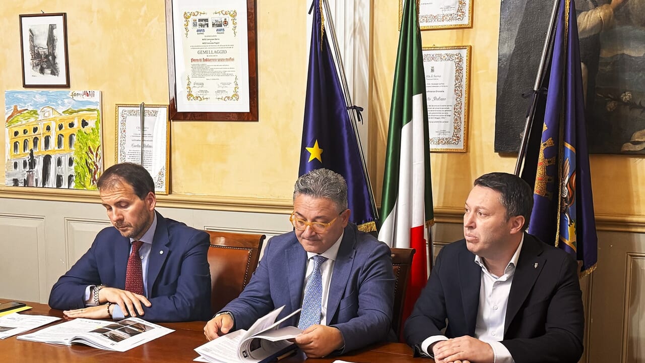 rischio idraulico sarno finanziamento vasce contenimento