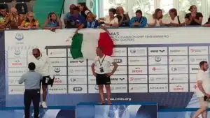 agropoli bruno errico campione nuoto pinnato