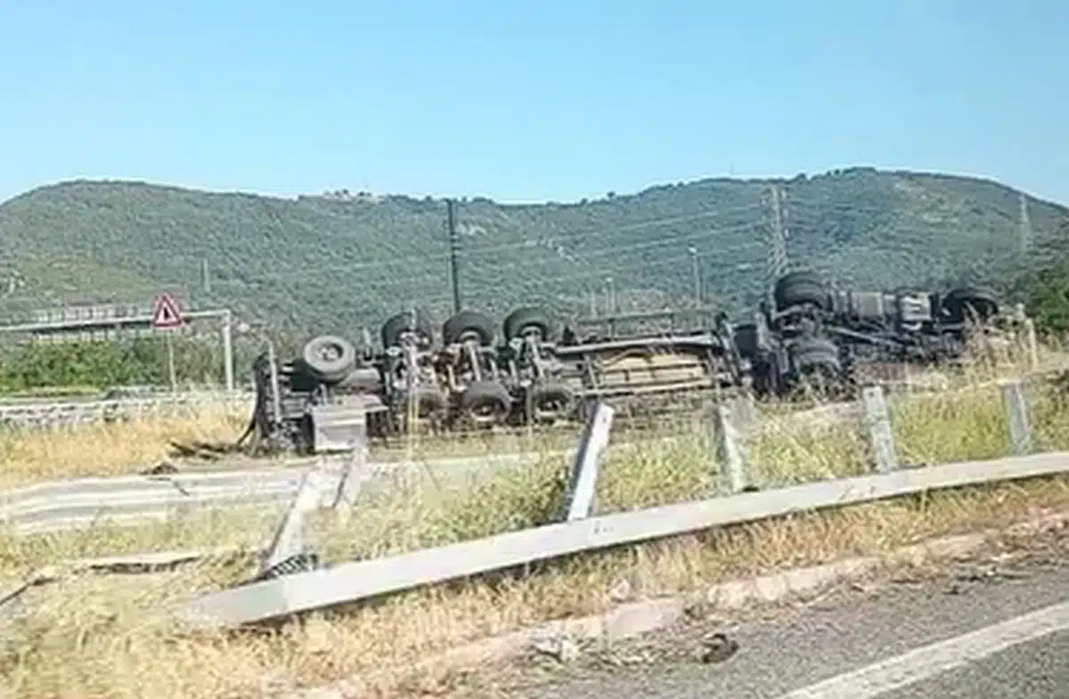Incidente A2 Pontecagnano