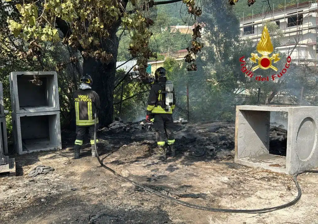 Tecnoedil incendio Capezzano