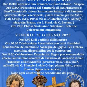 chiesa passiano effigi san francesco sant'antonio