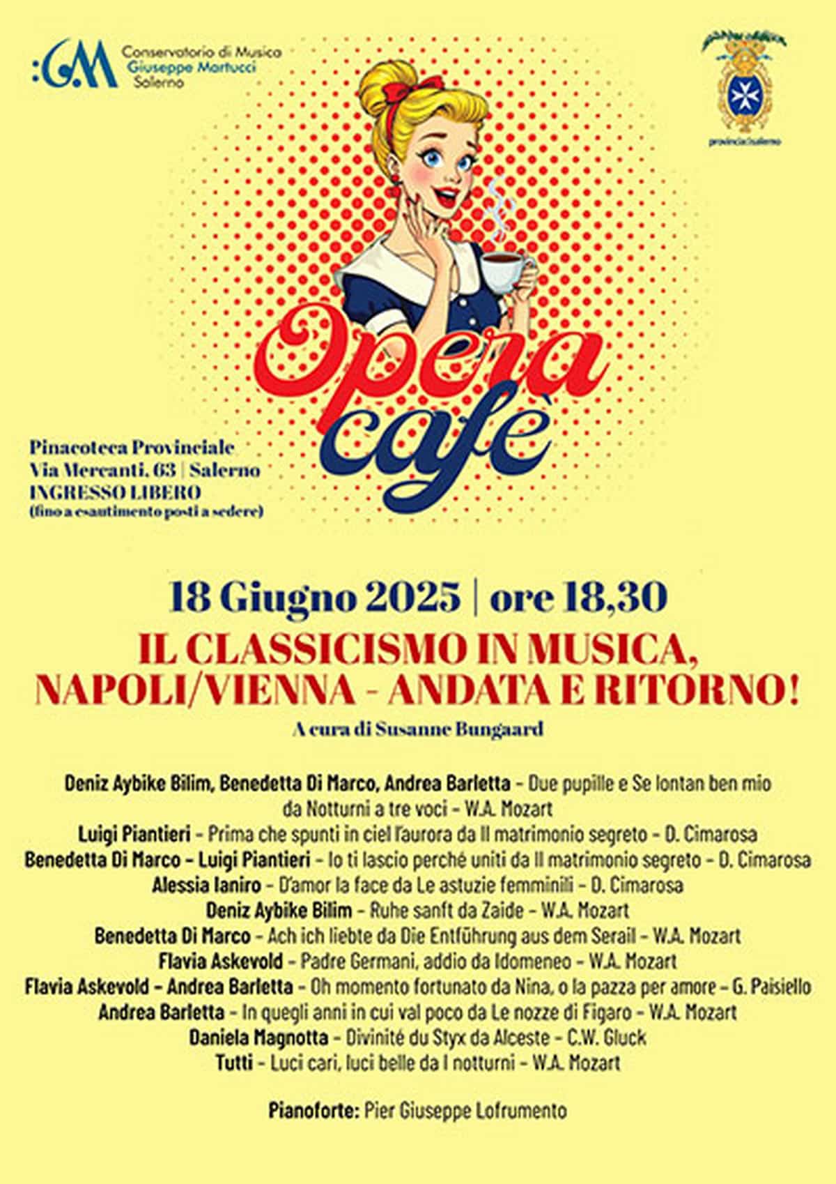 salerno opera cafè 18 giugno