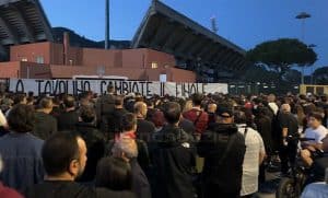 salernitana ultras protesta 4 giugno