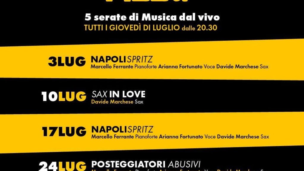 Eventi musicali Salerno
