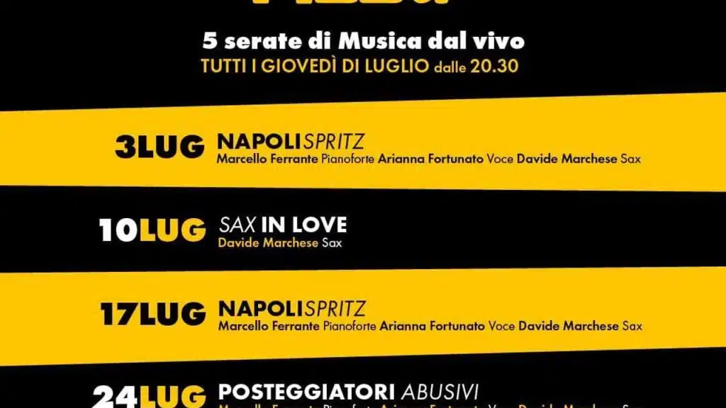 Eventi musicali Salerno