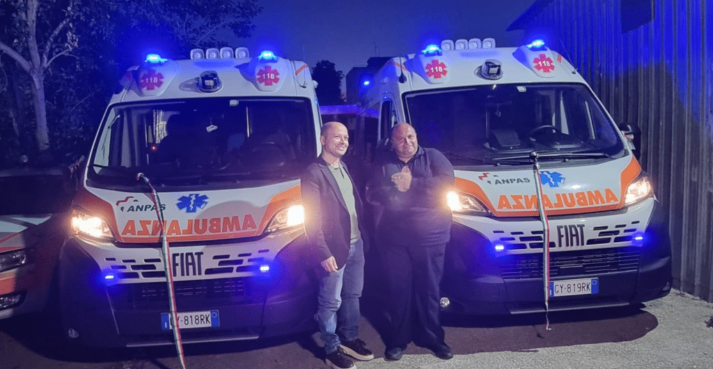 Pontecagnano Vopinsieme ambulanze