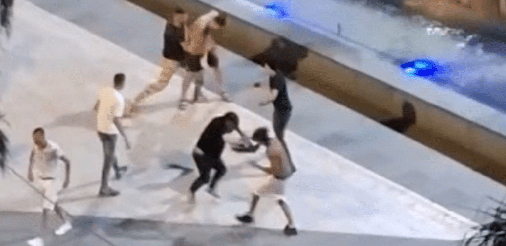 Battipaglia rissa video 