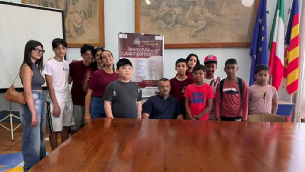 salerno teatrando quadriportico