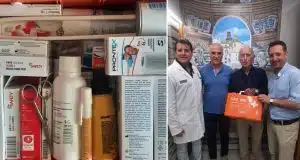 Donazione cassetta primo soccorso