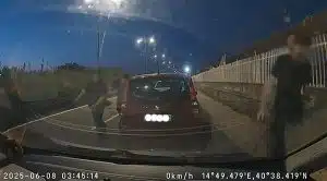 auto danneggiate litoranea salerno