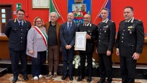 castel san giorgio nuovo comandante carabinieri cerimonia benvenuto