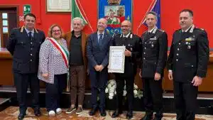 castel san giorgio nuovo comandante carabinieri cerimonia benvenuto