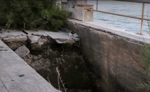 salerno voragine pattinodromo torrione