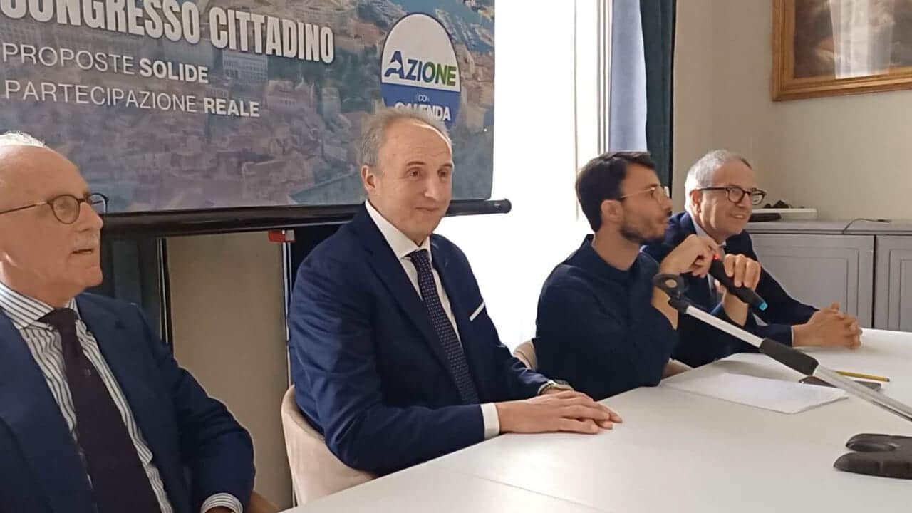 Corrado Naddeo eletto nuovo segretario cittadino di Azione a Salerno: verso un radicamento territoriale più forte