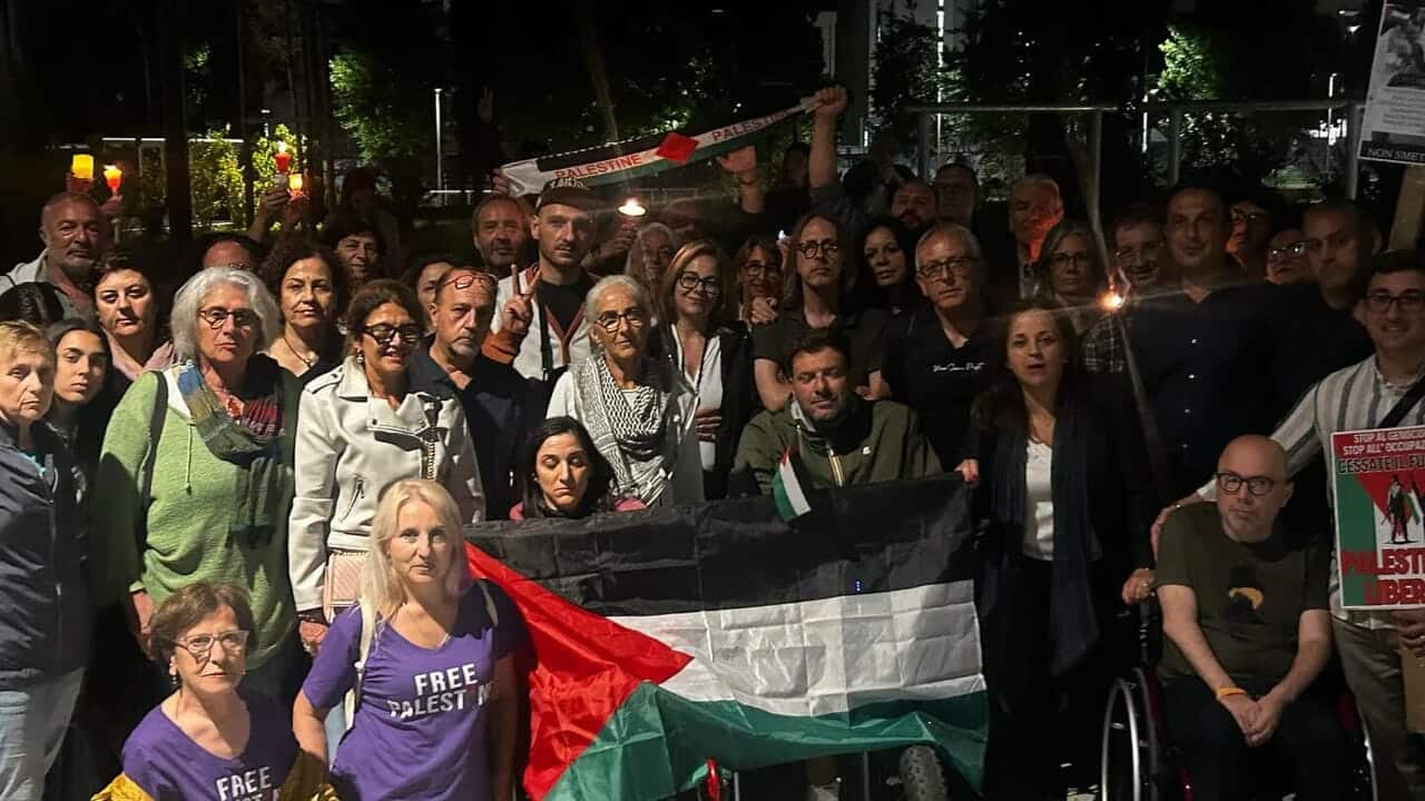 salerno preghiera palestina morti