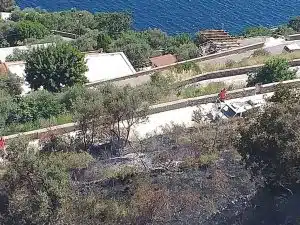Incendio Conca Marini