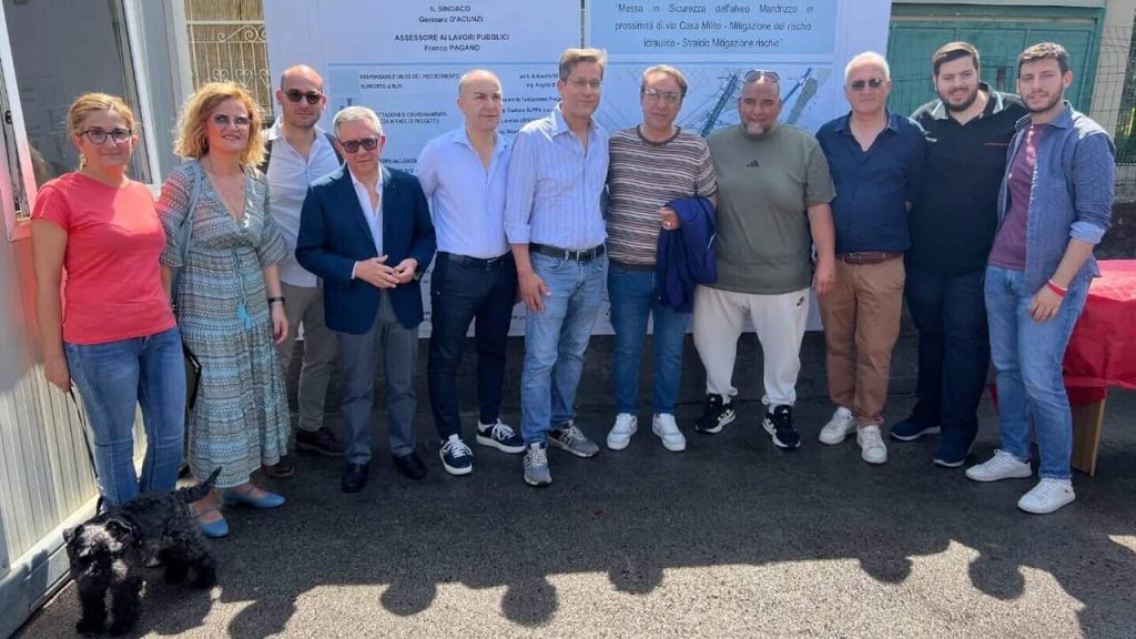 lavori torrente mandrizzo nocera superiore