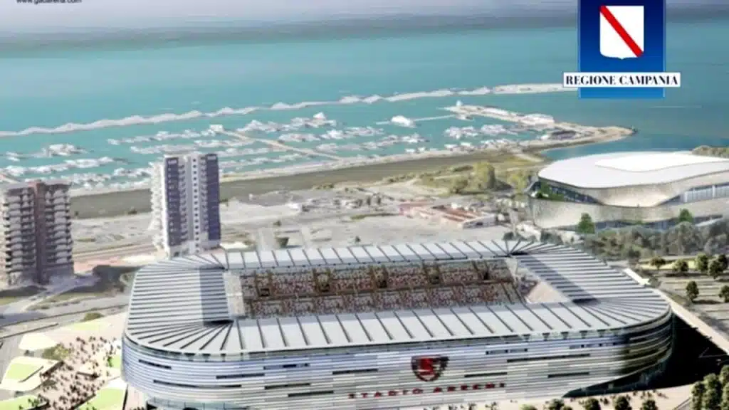 Lavori stadio Arechi Volpe