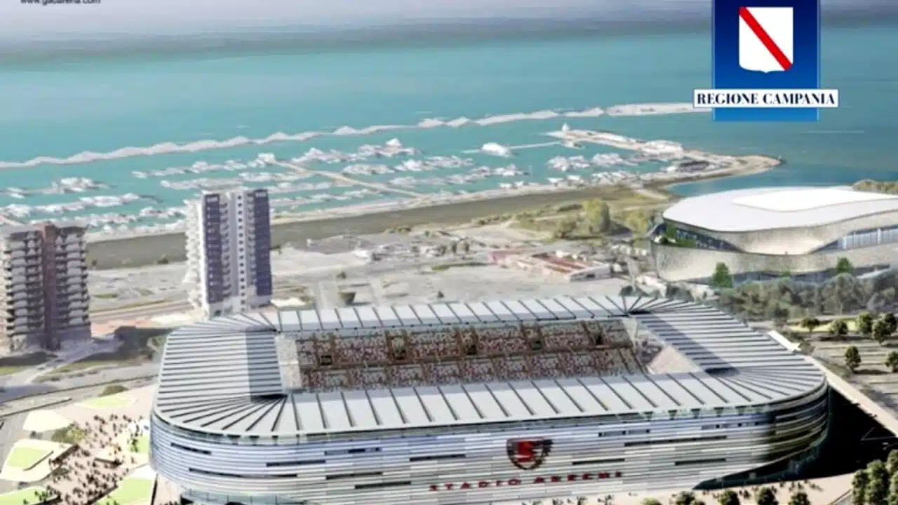Lavori stadio Arechi Volpe