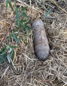 capaccio paestum ordigno bellico disinnescato