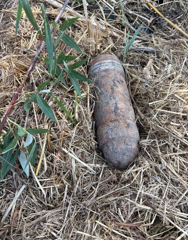 capaccio paestum ordigno bellico disinnescato