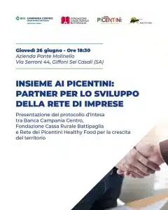 picentini rete imprese sviluppo locale giovedì firma protocollo