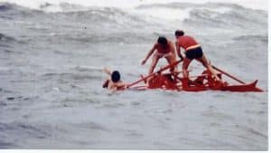 Capaccio Paestum salvataggio mare mosso