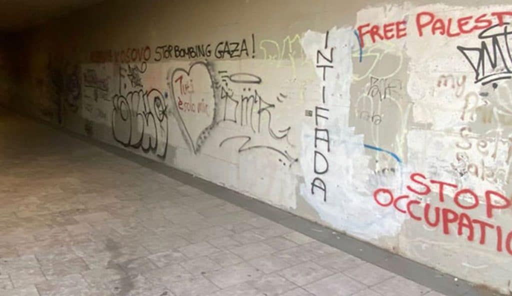 salerno muri imbrattati allarme Giannattasio