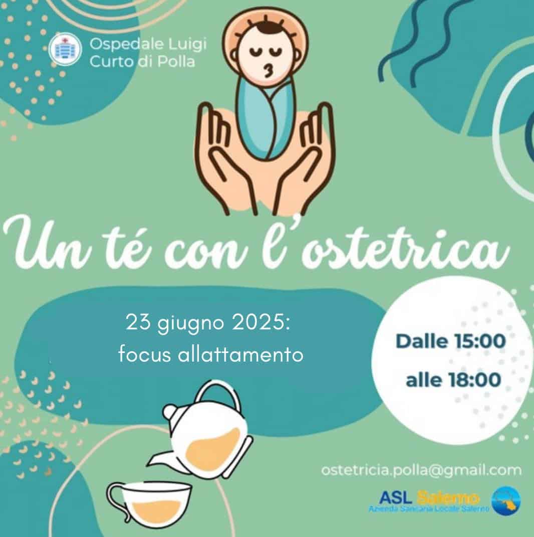 tè ostetrica polla 23 giugno 2025