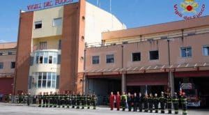 salerno vigili fuoco nuovo comandante Domenico De Pinto
