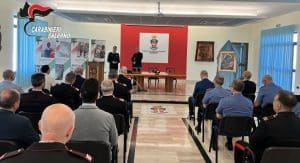 Salerno Arcivescovo Bellandi Carabinieri