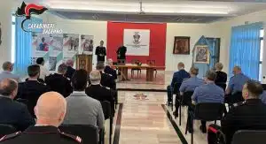 Salerno Arcivescovo Bellandi Carabinieri