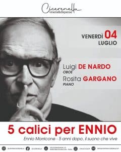 bracigliano 5 calici per ennio morricone
