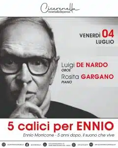 bracigliano 5 calici per ennio morricone