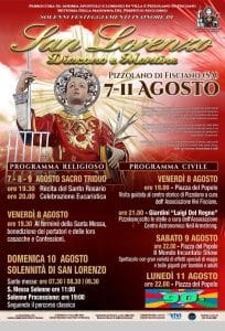 pizzolano fisciano festa san lorenzo 2025