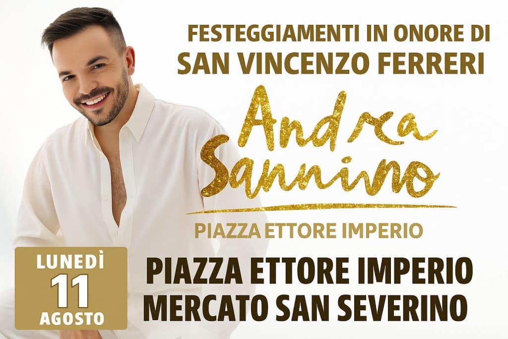 mercato san severino andrea sannino concerto