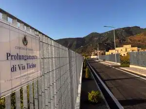 Sarno inaugurata strada