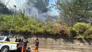 Incendio via Campo via Murcolo