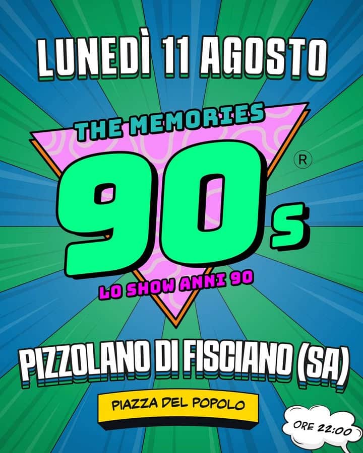 fisciano pizzolano festa san lorenzo The 90s Memories Official