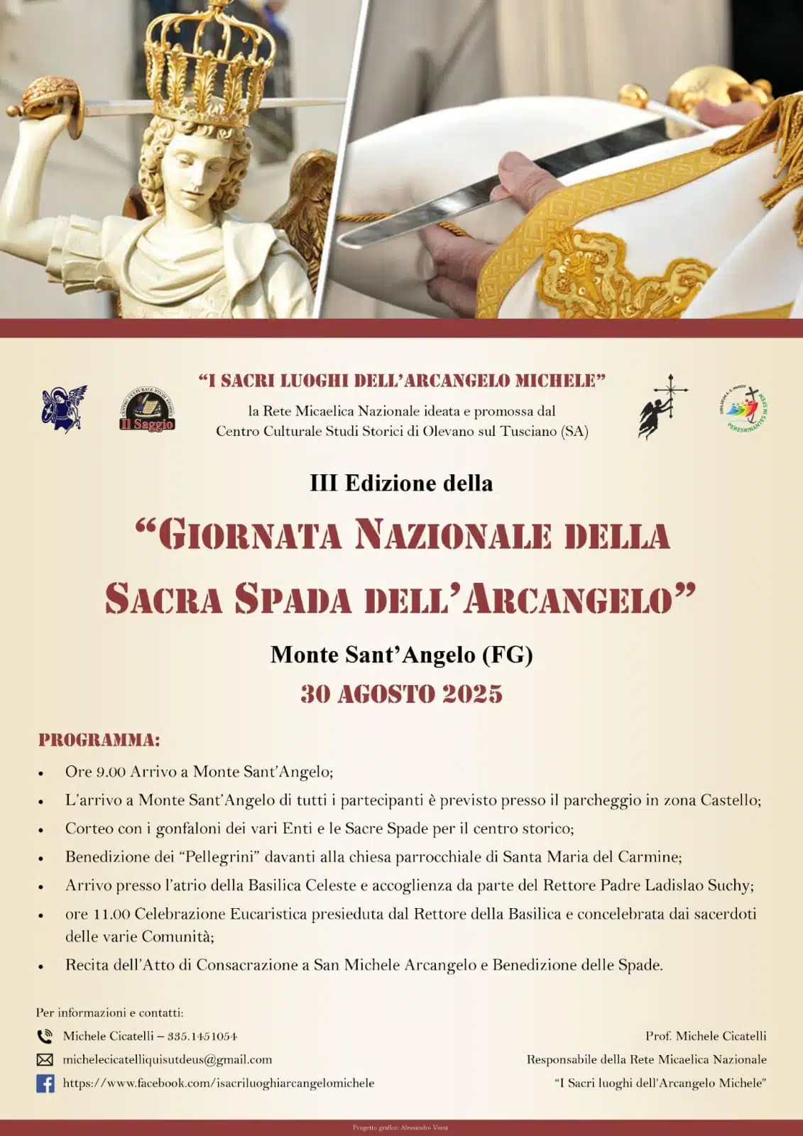 olevano sul tusciano giornata nazionale sacra spada arcangelo