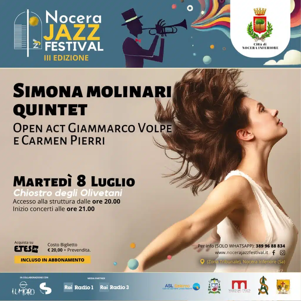nocera jazz festival concerto simona molinari
