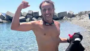 paolo Fattoruso angri leucemia nuoto stretto messina