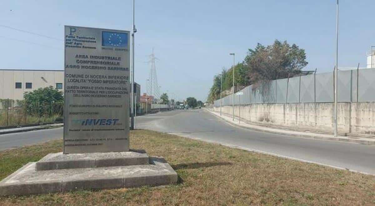 nocera inferiore finanziamento viabilità area industriale