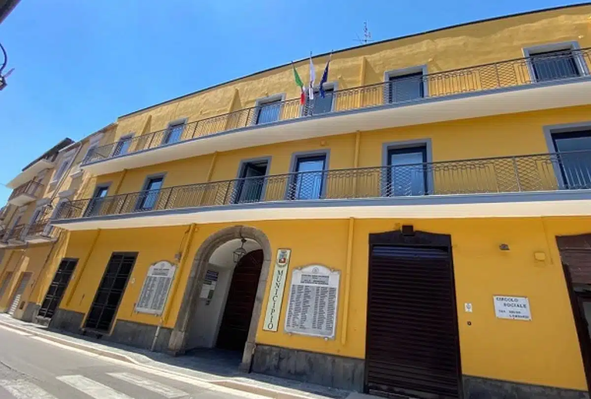 castel san giorgio partiti lavori autorimessa