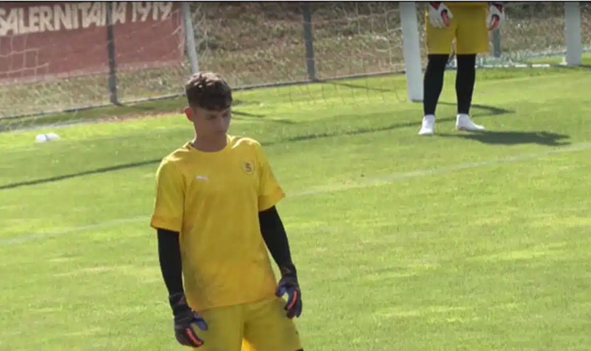 salernitana prova portiere Cevers amichevole giulianova