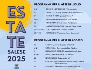 sala consilina estate salese 2025 programma eventi